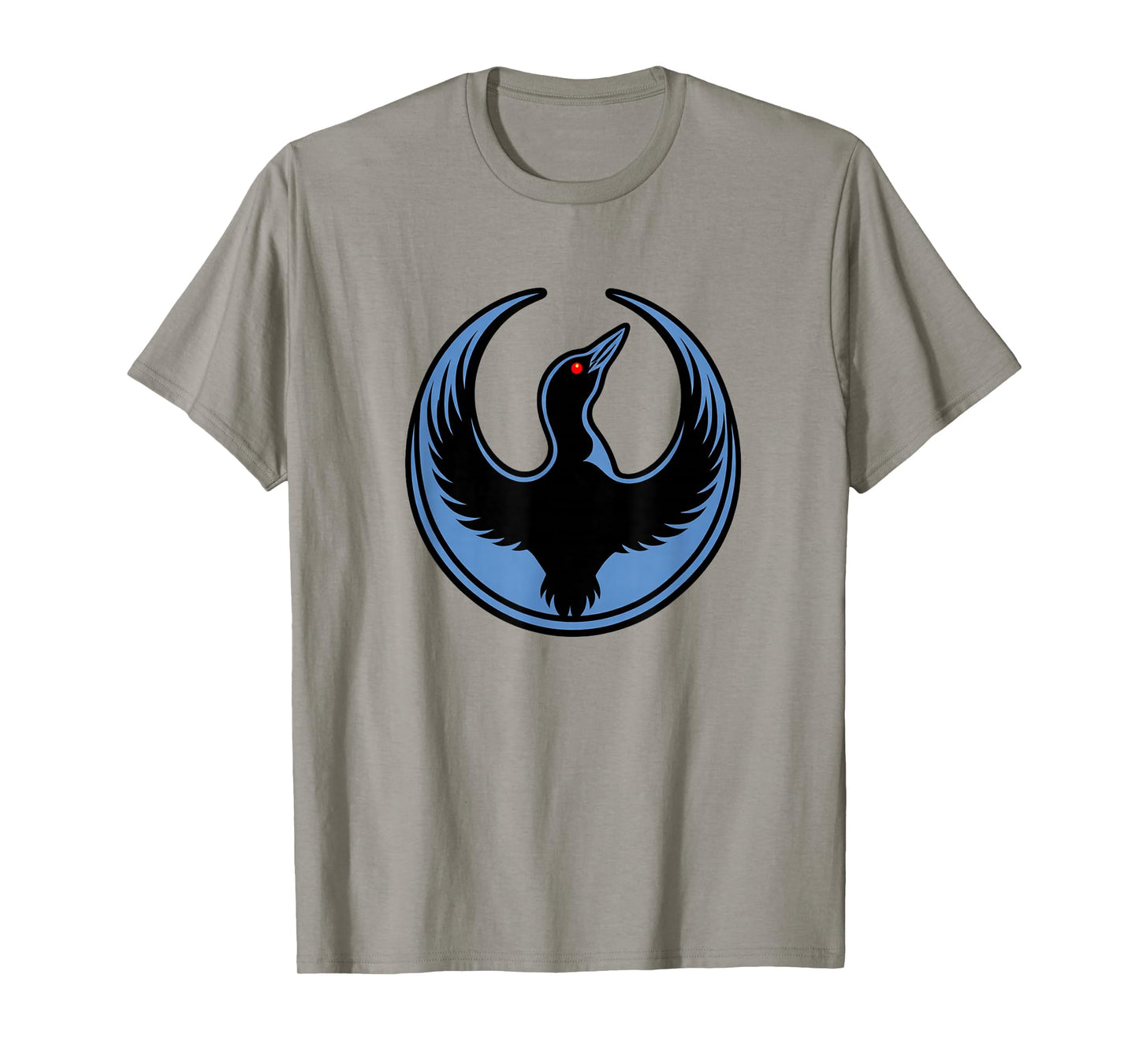 Rebel Loon Bird Crest Symbol Dark Emblem T-Shirt