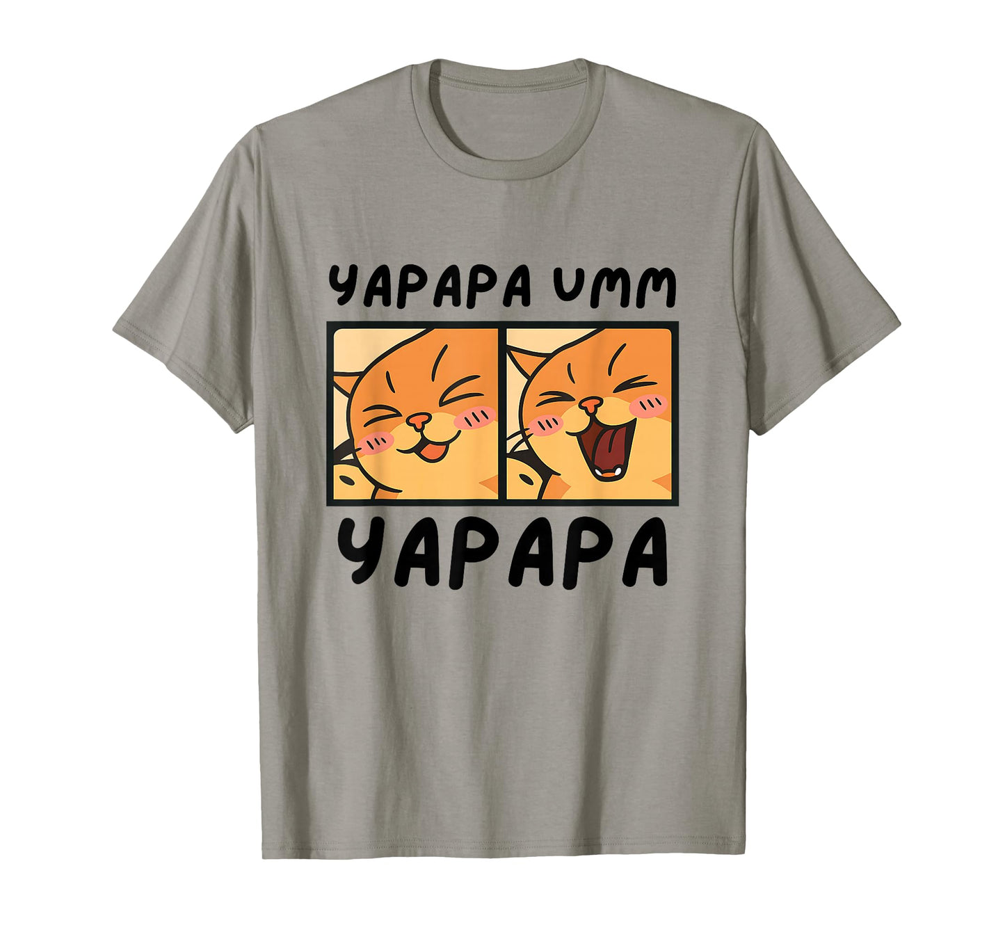 Yapapa Cat Yapapa Ummmm Funny Cat Trendy Yapapa Meme Tee T-Shirt