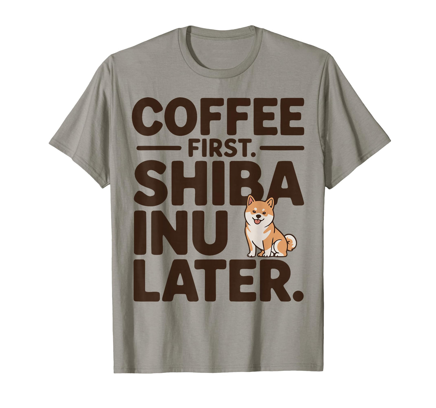 Coffee Shiba Inu T-Shirt