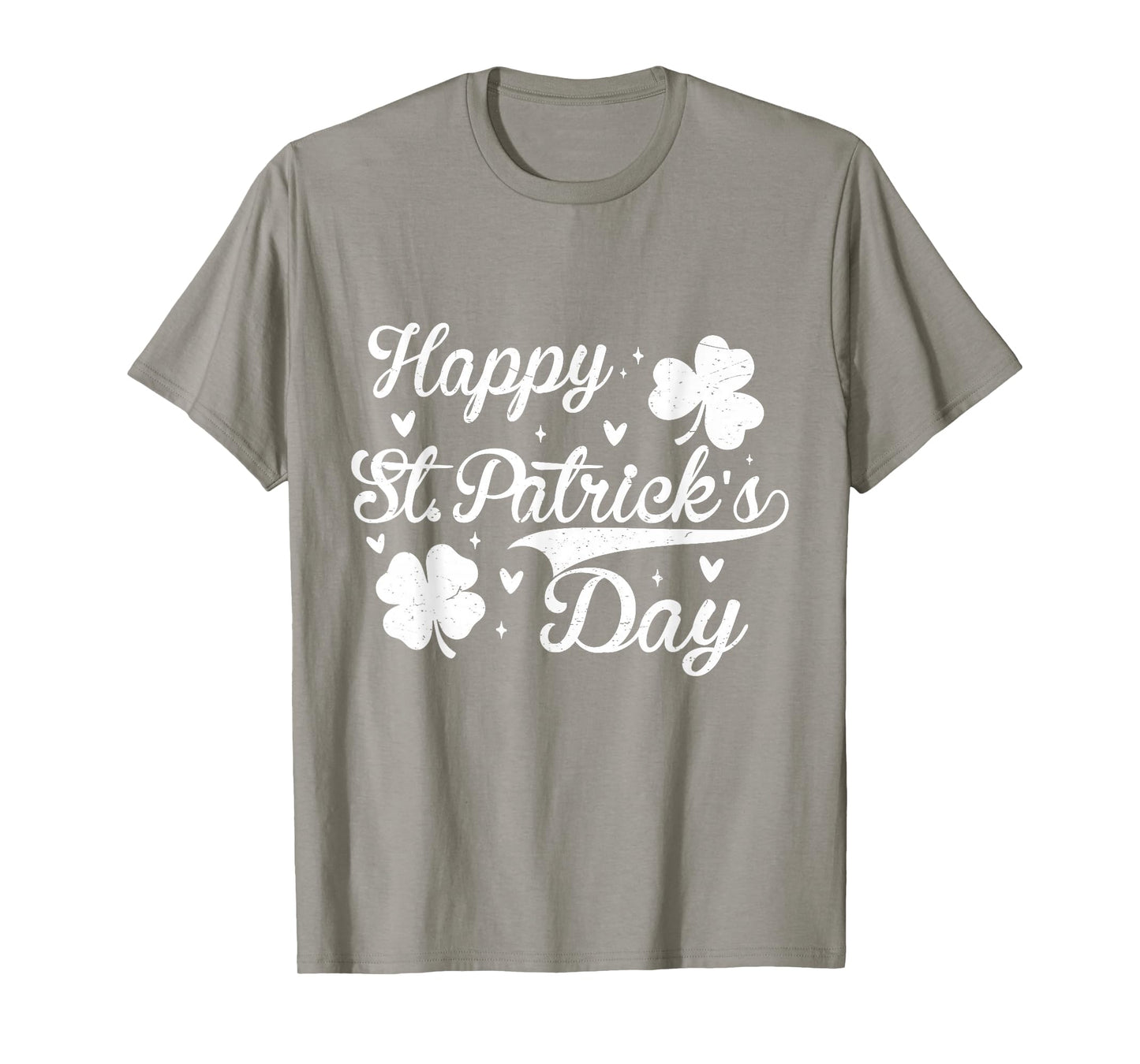 Happy St Patrick's Day Irish Shamrock Men Women Kids T-Shirt