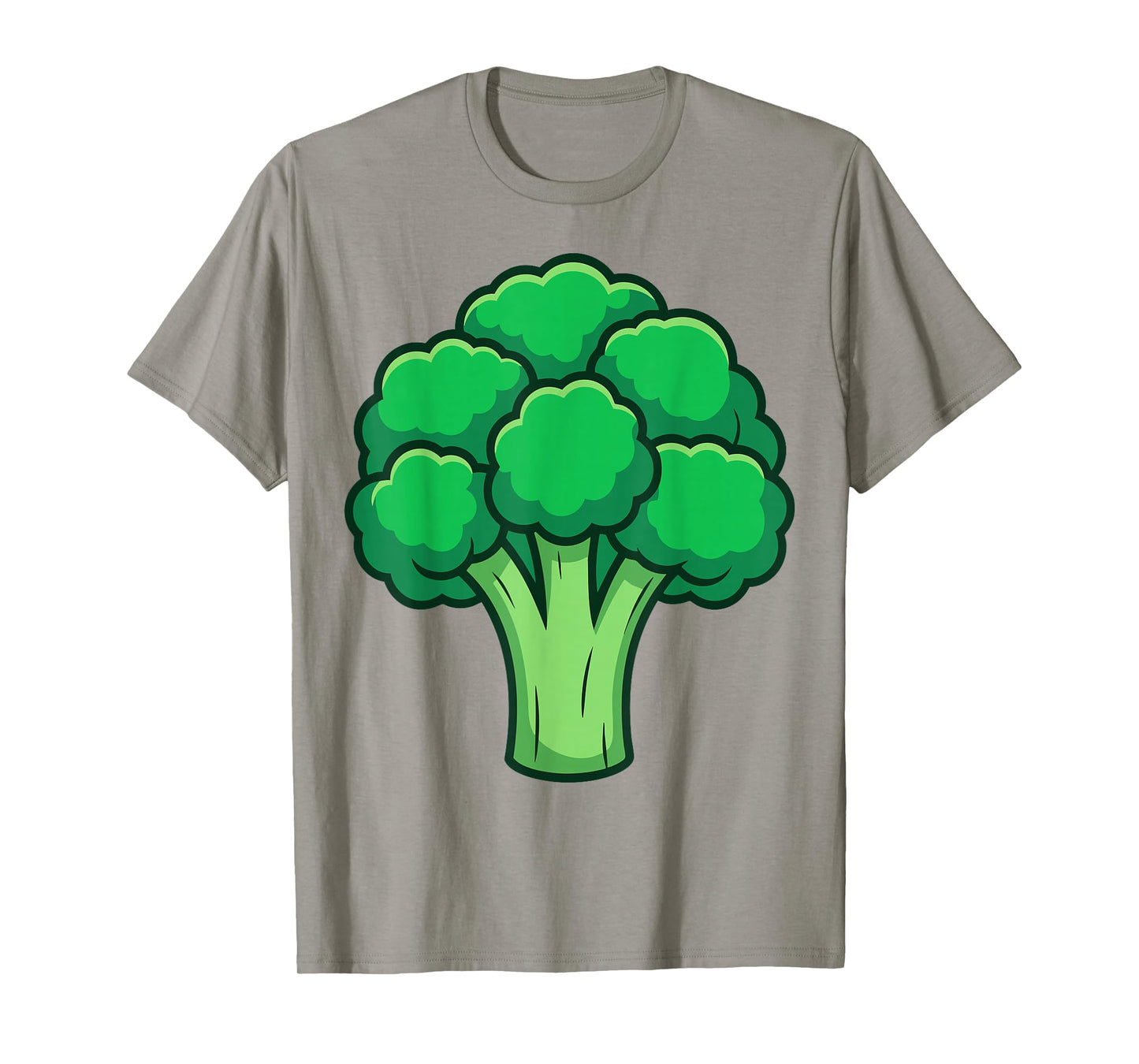 Broccoli Shirt Adult Kids Men Women Green Broccoli Costume T-Shirt