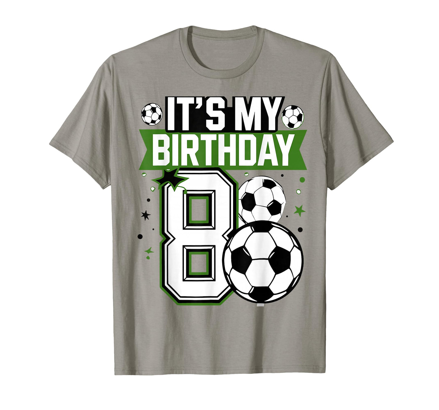 Birthday Boy Tees 8 Soccer Its My 8th Birthday Boys Soccer T-Shirt