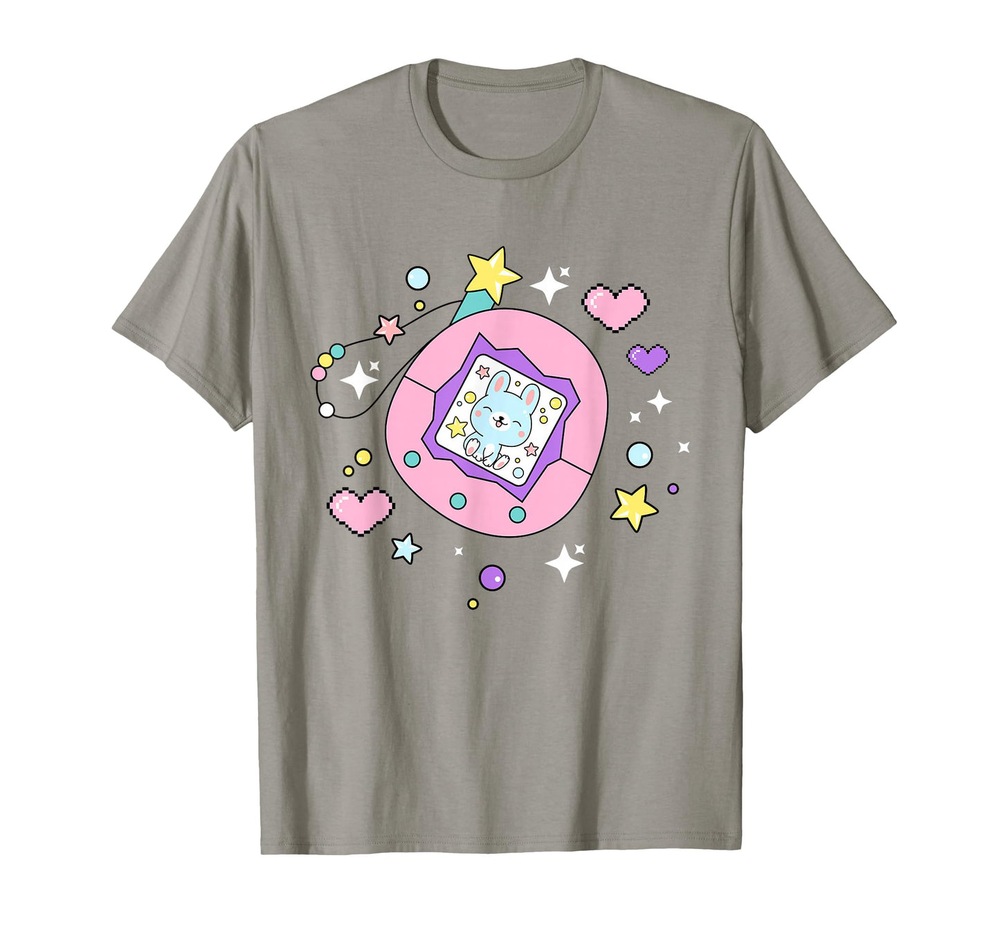 Tamagotchi Bunny Retro Pixel Style T-Shirt
