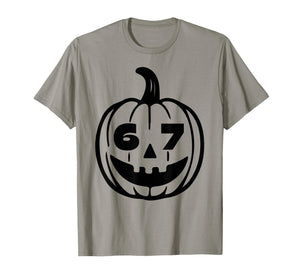Six Seven Halloween Costume for Students Teachers Funny T-Shirt