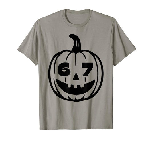 Six Seven Halloween Costume for Students Teachers Funny T-Shirt