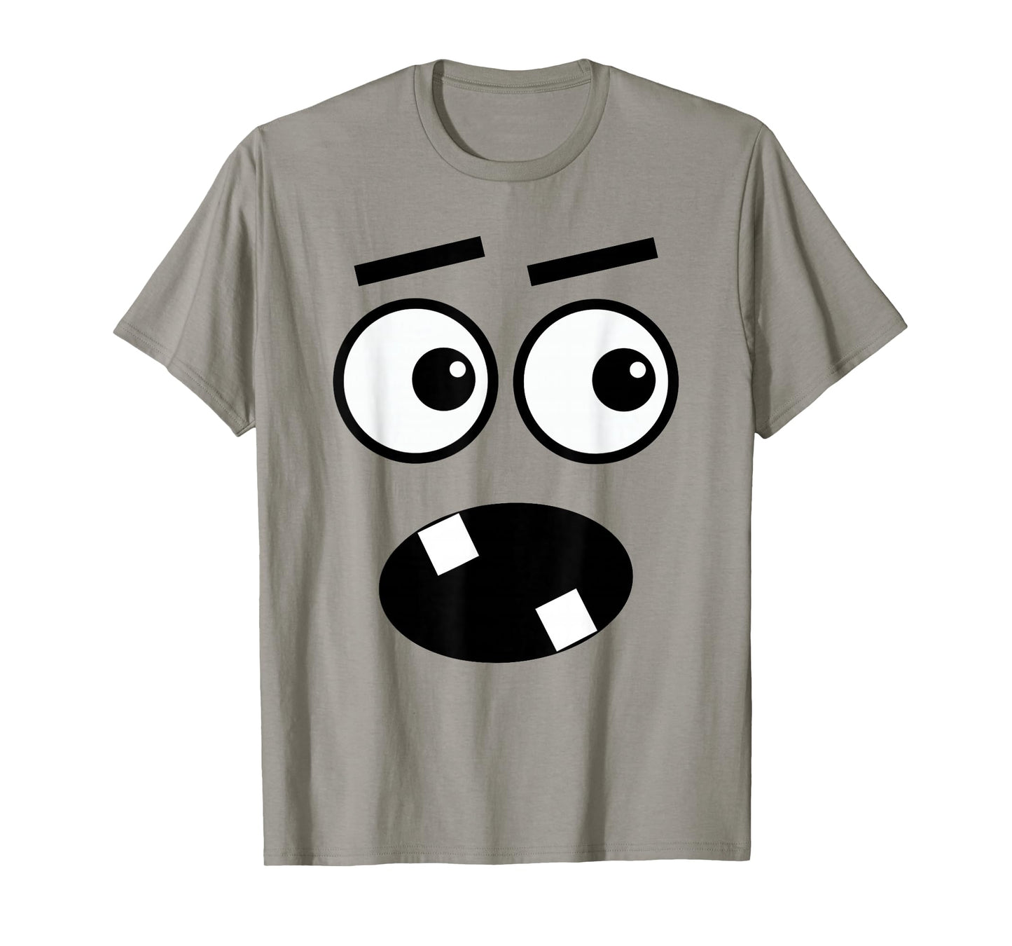 Funny Creepy Carrots Face Halloween Costume T-Shirt