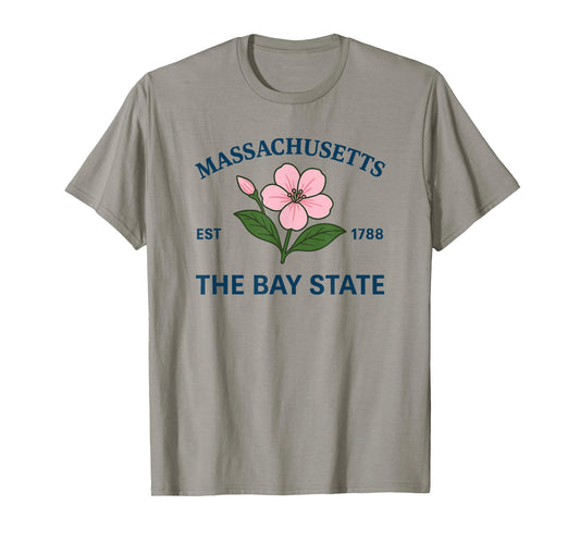 Massachusetts Flower T-Shirt