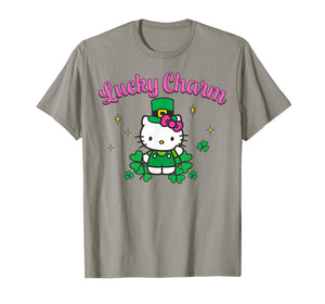 Hello Kitty St. Patrick's Day Lucky Charm Leprechaun Outfit T-Shirt