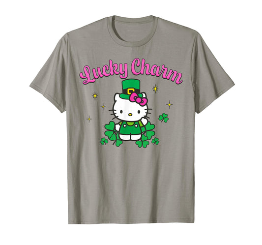 Hello Kitty St. Patrick's Day Lucky Charm Leprechaun Outfit T-Shirt