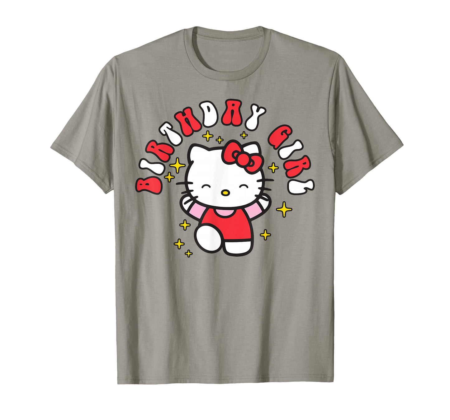 Hello Kitty Birthday Girl Hello Kitty Glimmering Happy Cheer T-Shirt