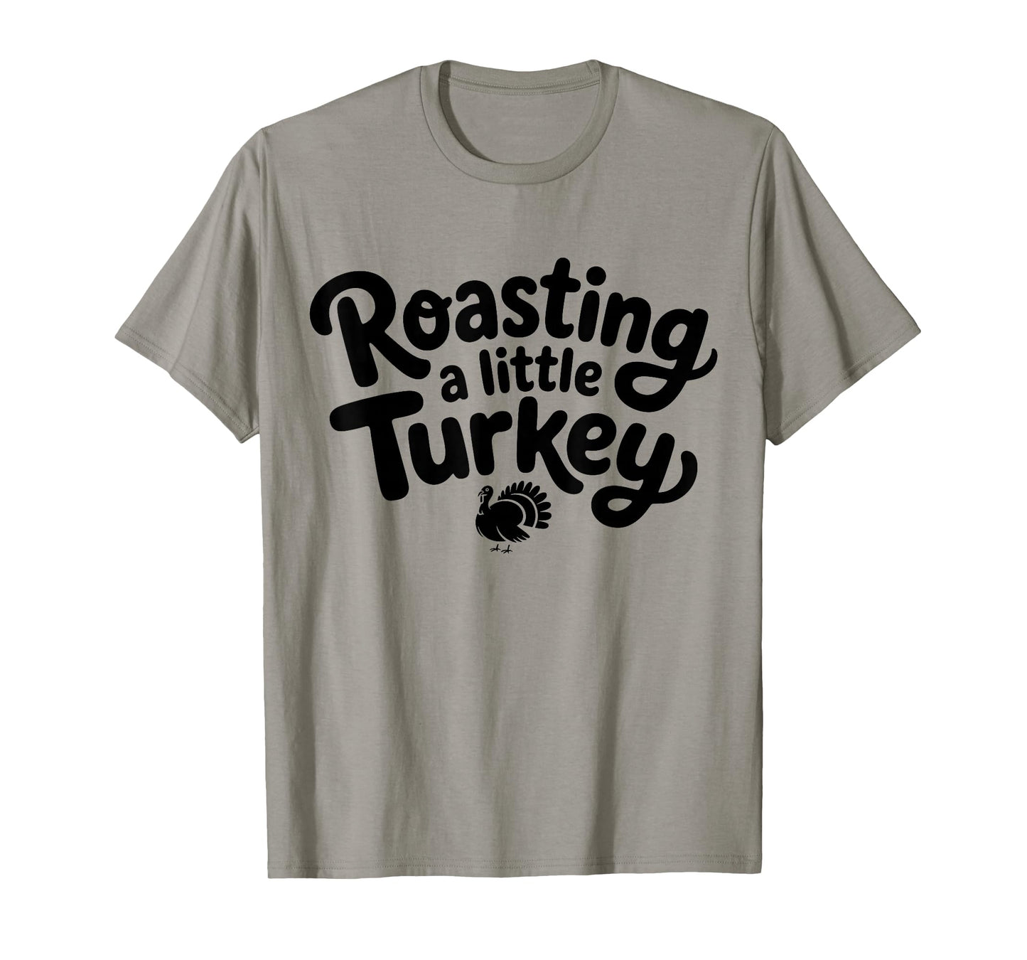 Roasting A Little Turkey Thanksgiving Fall Pregnancy T-Shirt