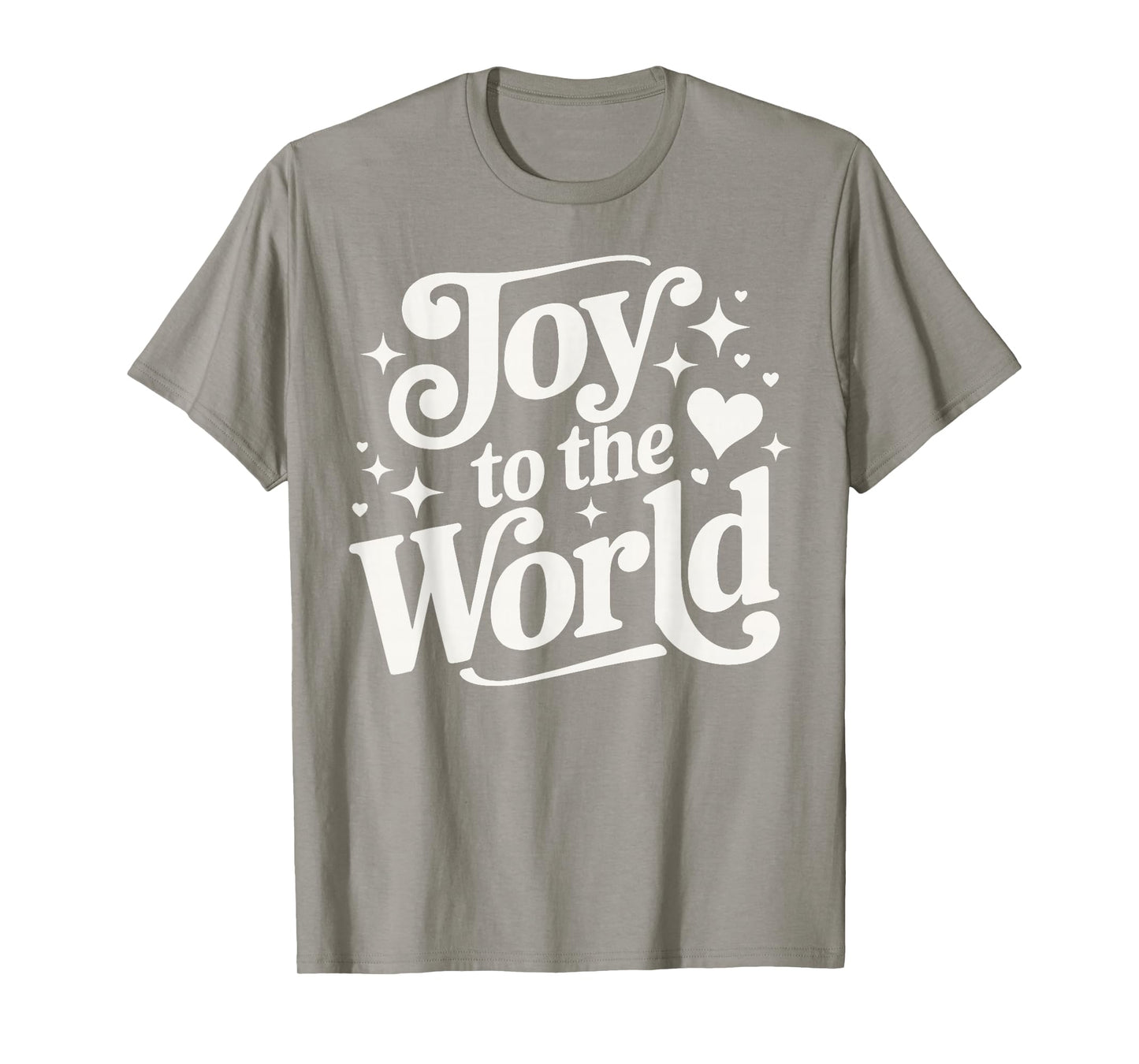 Christian Christmas Joy to The World Sparklecore T-Shirt