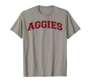Retro Personalized Aggies-Heart Men Women Kid T-Shirt