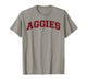 Retro Personalized Aggies-Heart Men Women Kid T-Shirt