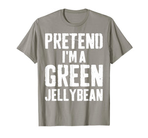 Lazy Easy Halloween Costume Pretend I'm A Green Jellybean T-Shirt