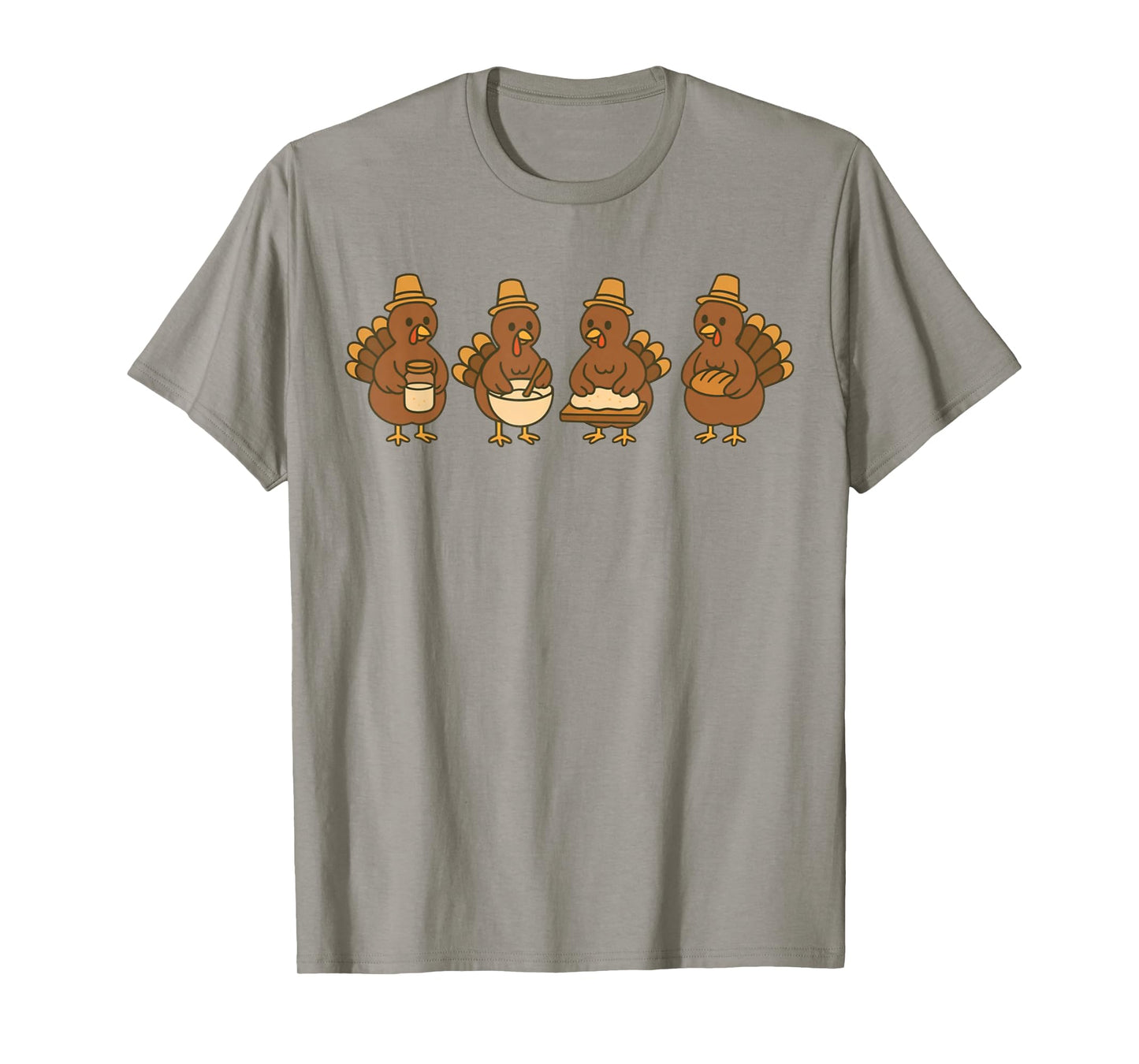 Sourdough Baker Turkey Thanksgiving Bakery T-Shirt