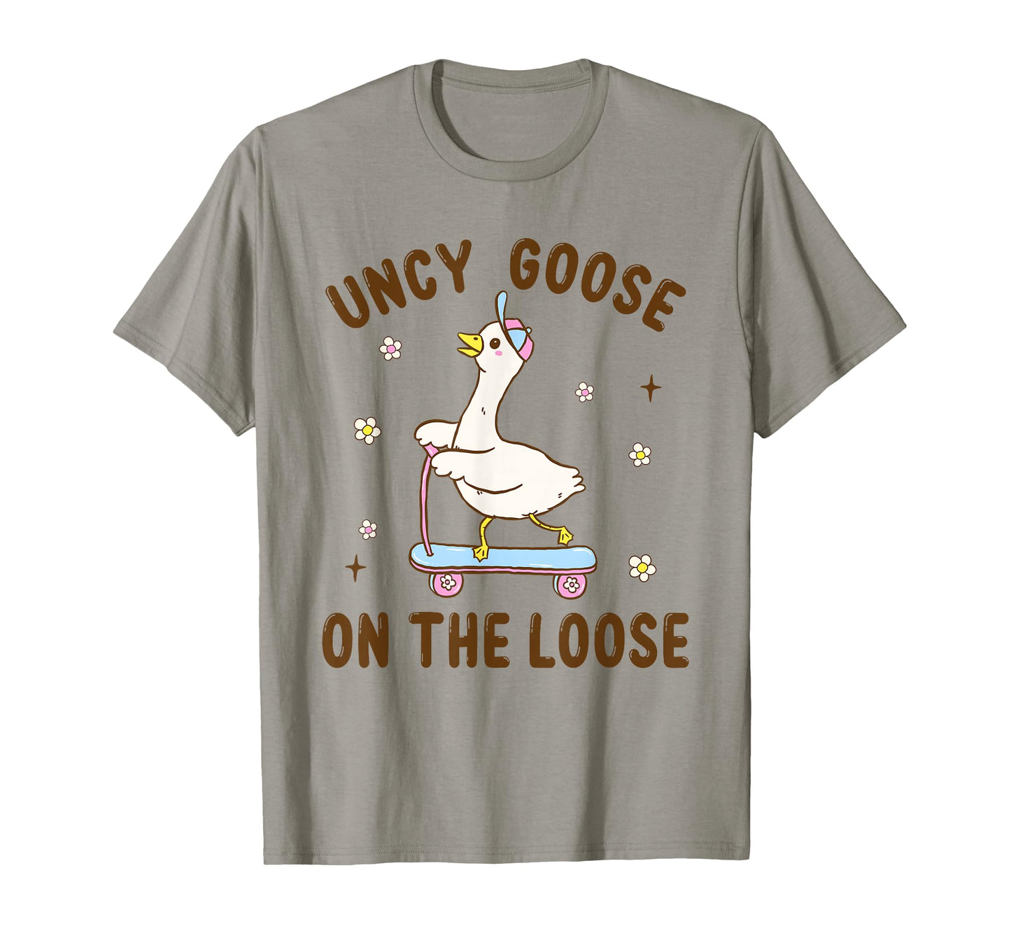 Uncy Goose On The Loose Funny Birthday Matching Family T-Shirt