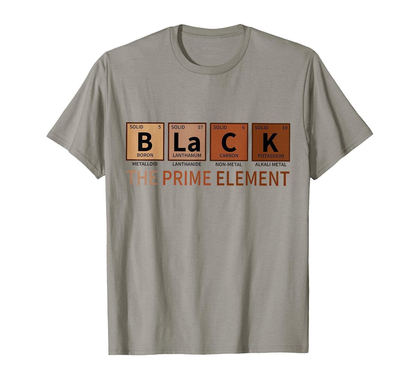 The Prime Elements Black History Month African American T-Shirt