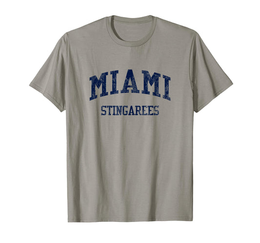 Miami High School HS Miami FL Vintage Sports T-Shirt