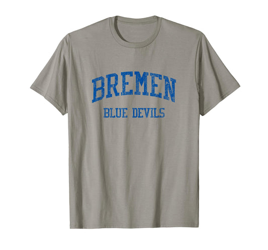 Bremen High School HS Bremen GA Vintage Sports T-Shirt
