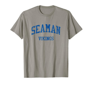 Seaman High School HS Topeka KS Vintage Sports T-Shirt