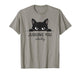Funny Cat Shirt Judging You Silently Retro Vintage Kitty T-Shirt