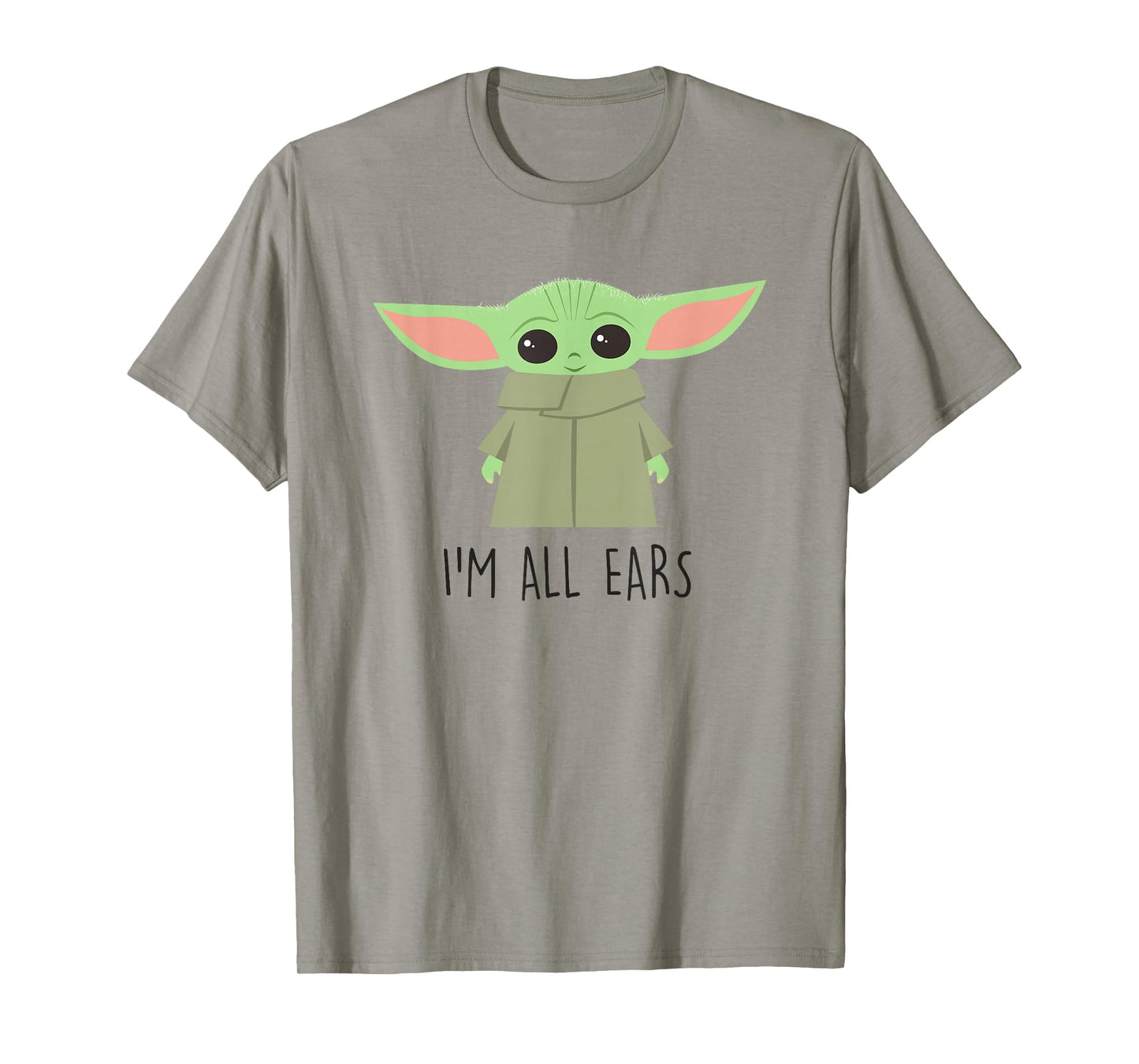 Star Wars The Mandalorian Grogu I'm All Ears Cute T-Shirt