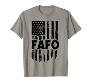 FAFO American Flag 4th of July T-Shirt