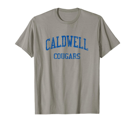 Caldwell High School HS Caldwell ID Vintage Sports T-Shirt