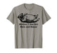 Mother I Am But Skin and Bones Funny Fat Pug Dog T-Shirt