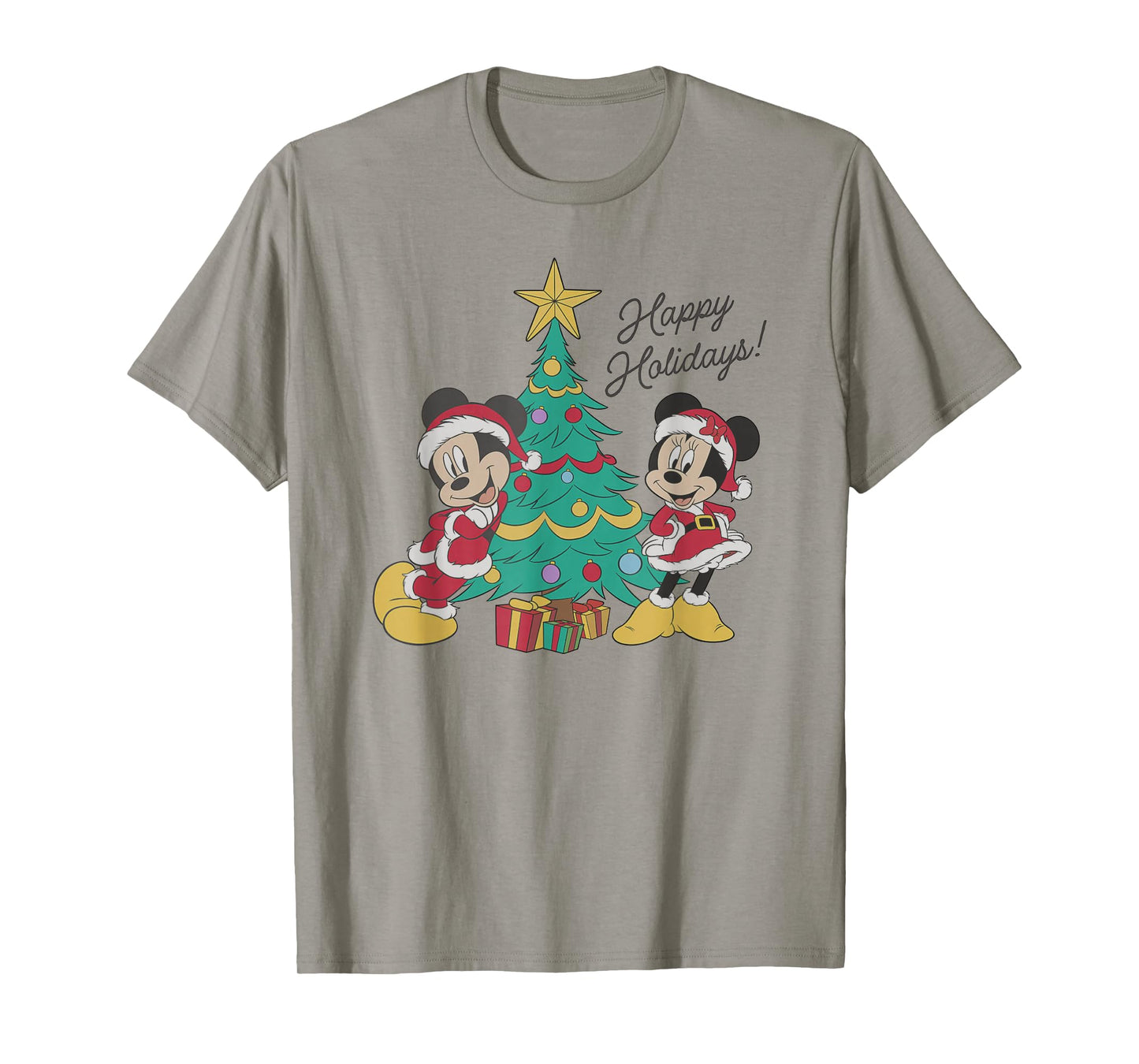 Disney Mickey and Friends Christmas Happy Holidays! T-Shirt