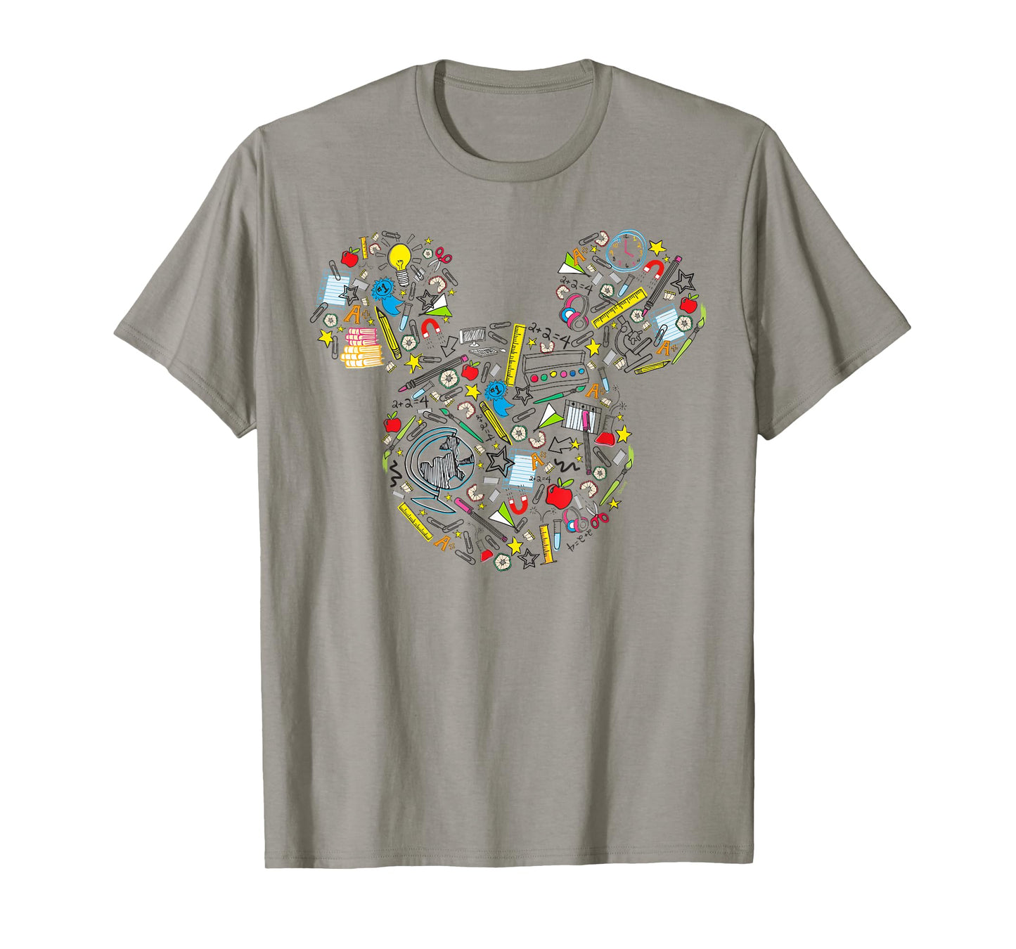Disney Mickey Mouse Icon First 100 Days of School 100th Day T-Shirt