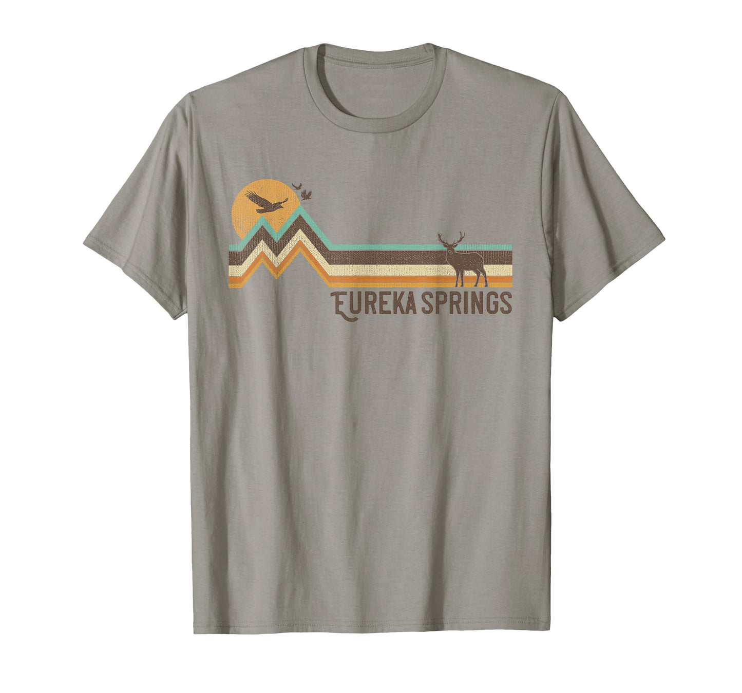 Eureka Springs - Vintage Men Women 70s 80s Graphic Cool T-Shirt