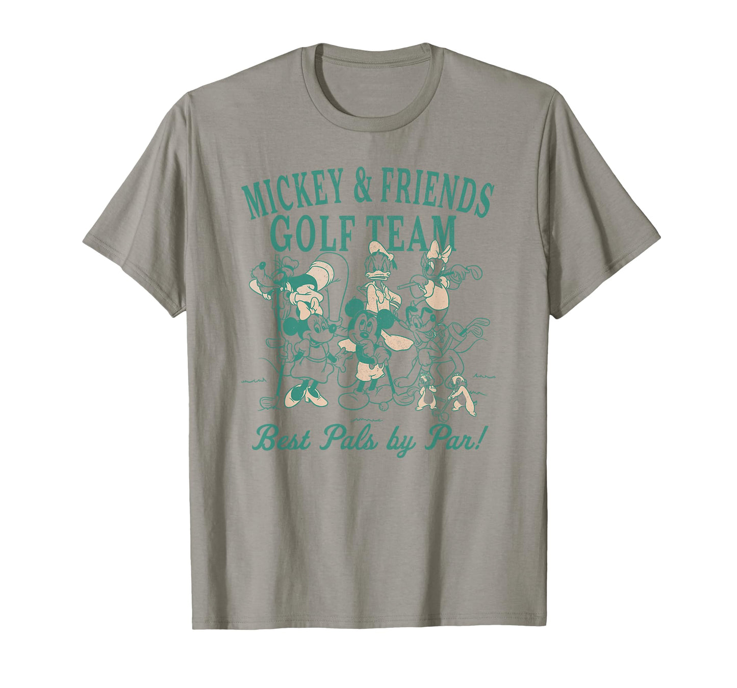 Disney Mickey and Friends Golf Team Best Pals by Par! T-Shirt