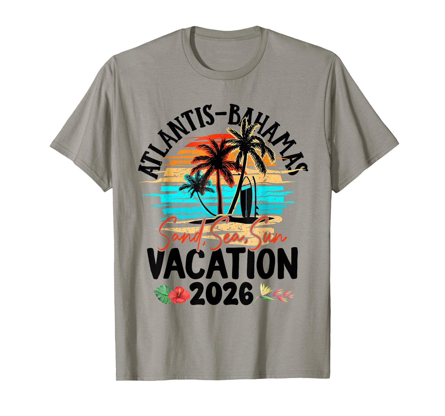 Atlantis Bahamas 2026 Vacation Beach Matching Family Group T-Shirt