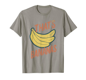 That's Bananas Funny Banana Graphic for Fruit Lovers T-Shirt