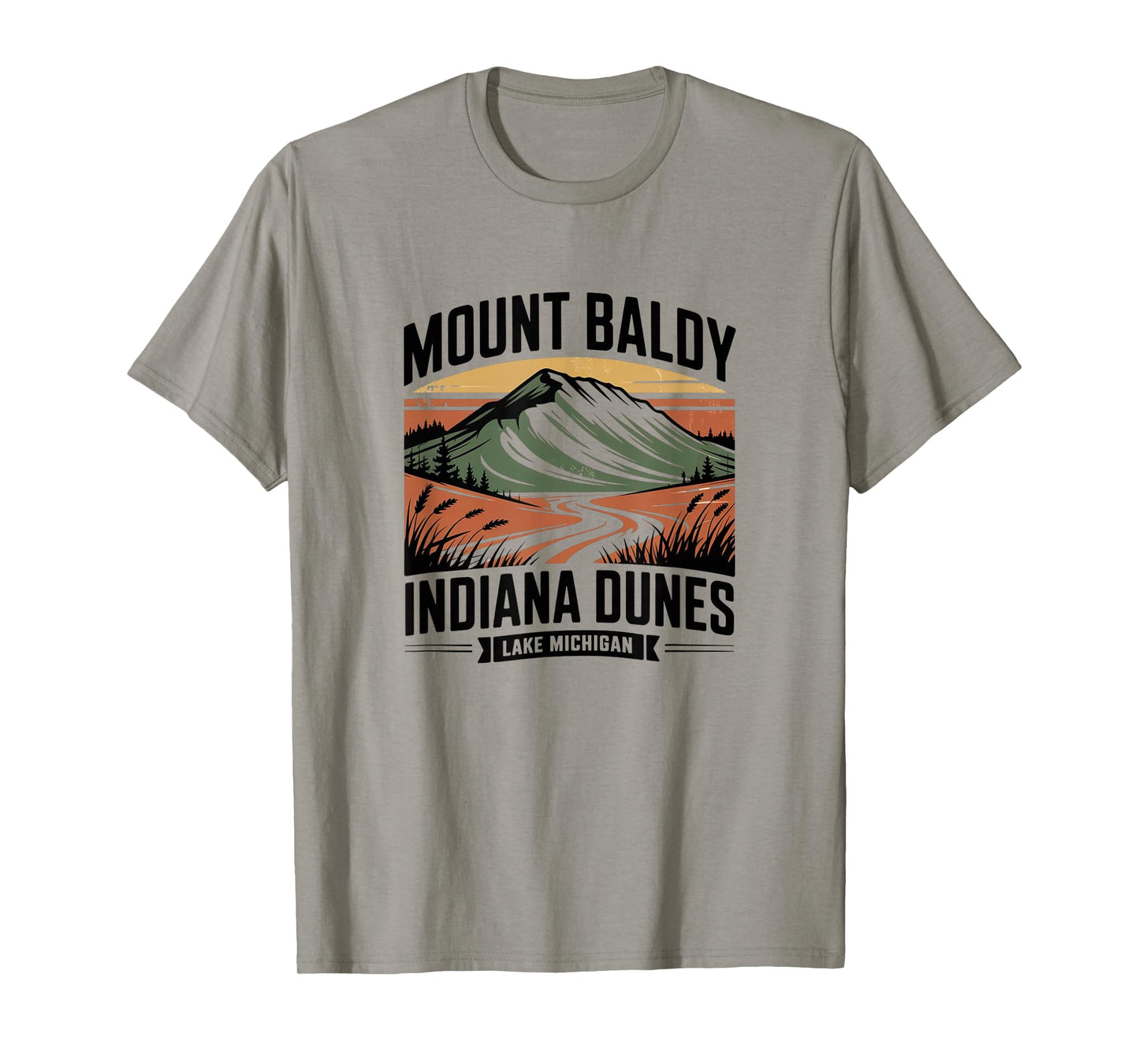Mount Baldy Indiana Dunes Lake Michigan Great Lakes T-Shirt