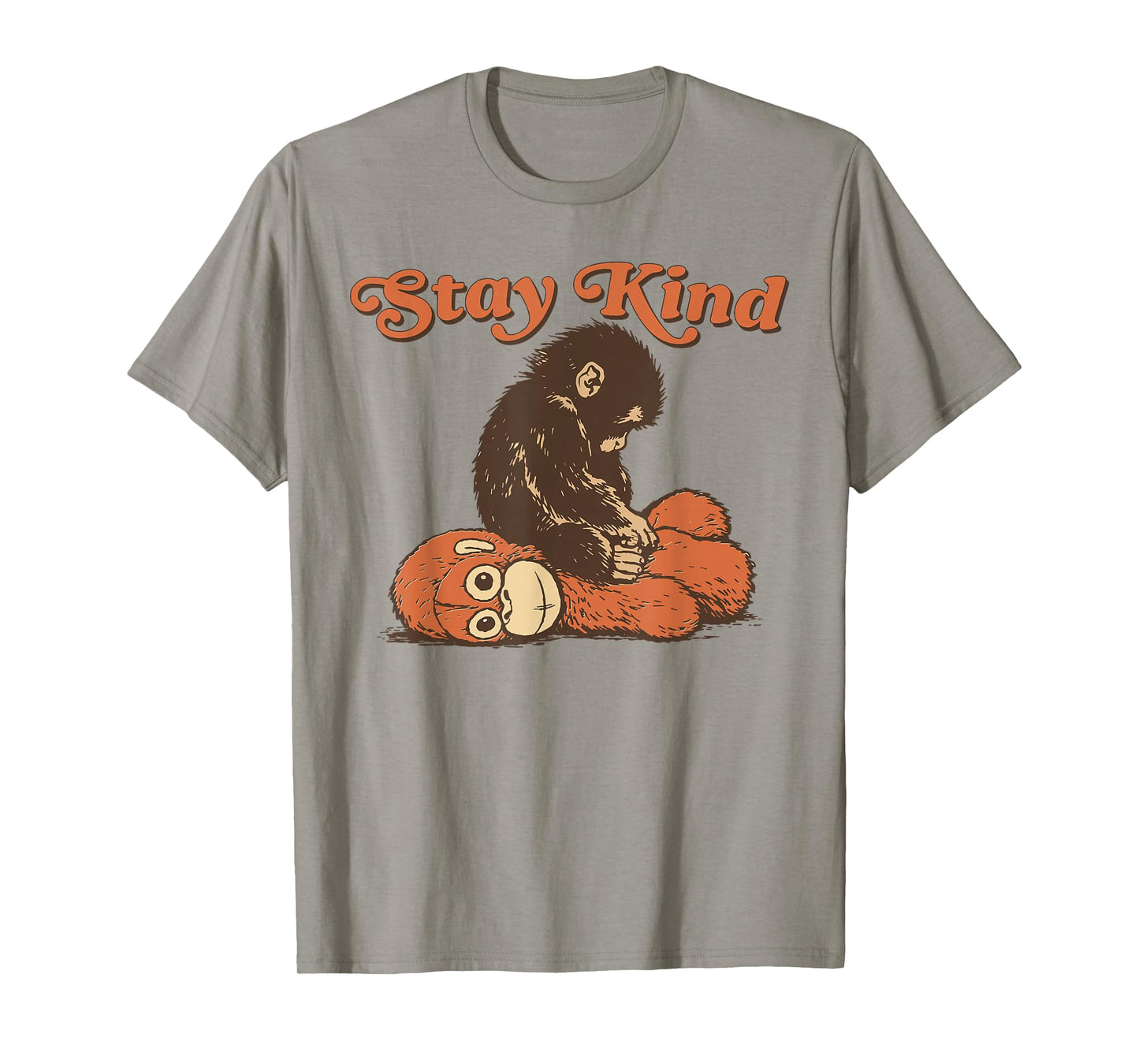 Stay Kind Baby Monkey Punch Team Punch The Monkey Cute T-Shirt