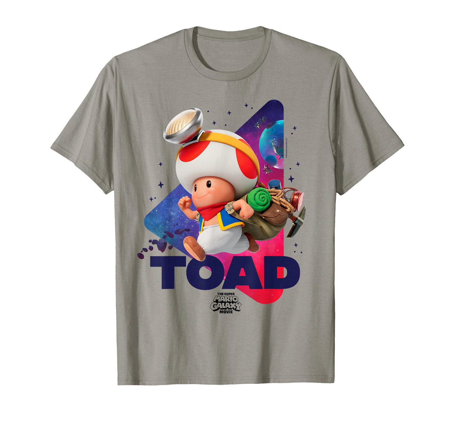 The Super Mario Galaxy Movie Toad Galaxy Run T-Shirt