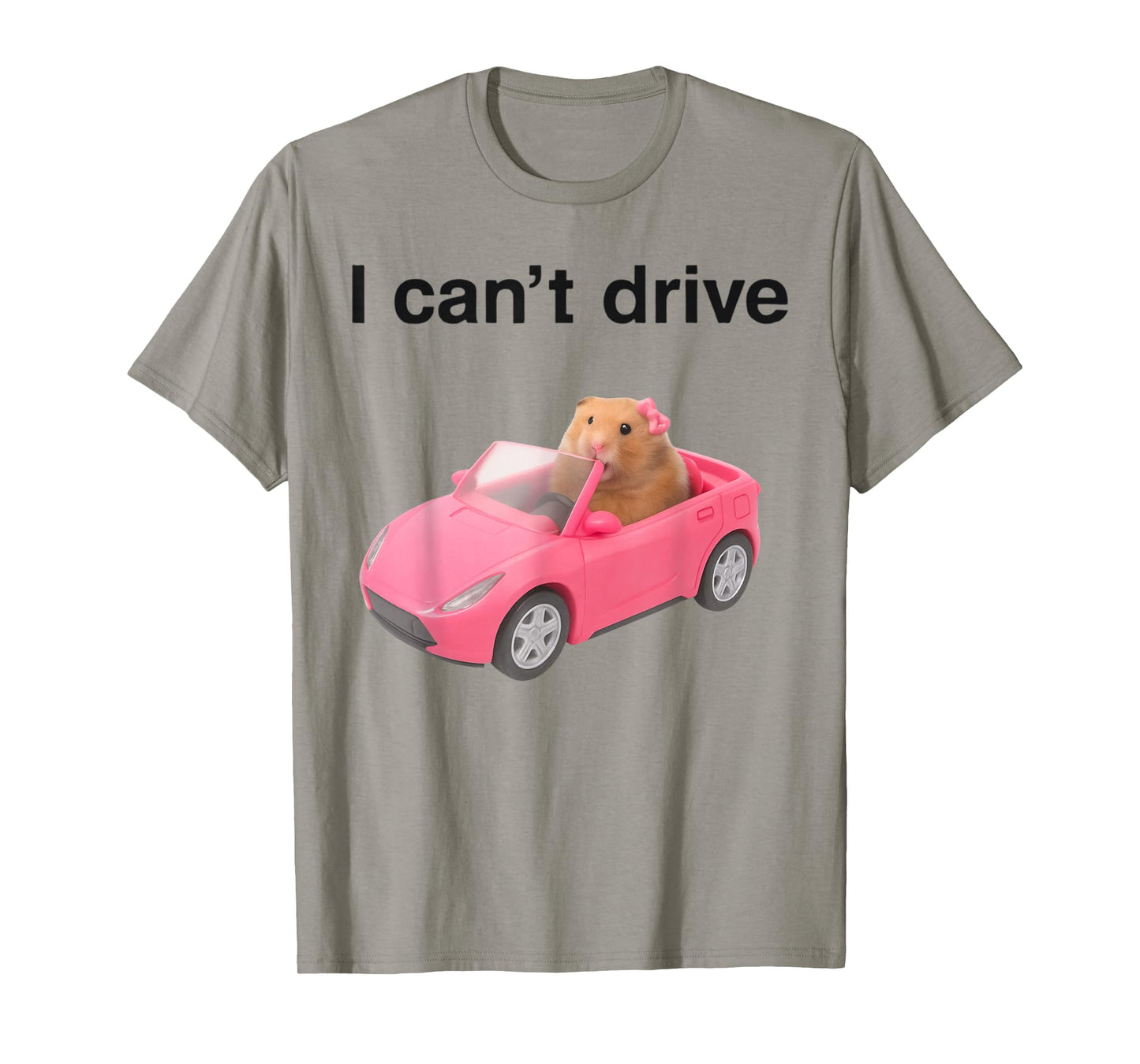 i Cant Drive Hamster Funny Meme Rat Lovers Meme Y2K Tee T-Shirt