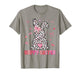 Happy Easter Coquette Leopard Bunny Women Girl Kid T-Shirt
