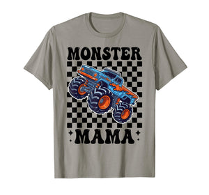 Monster Truck Mama Family Matching Monster Trucks Birthday T-Shirt