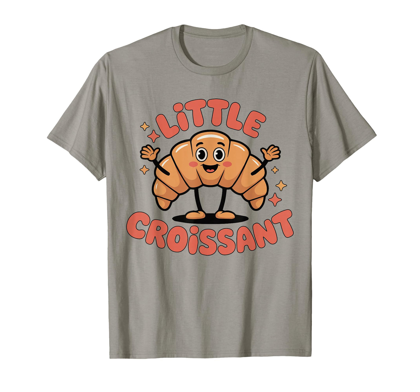 Toddler Croissant French Outfit Baby Funny France Food Kids T-Shirt