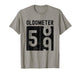 Oldometer 59th Birthday Funny Retro Turning 59 Years Old Men T-Shirt