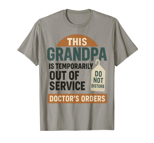 Funny Get Well Soon Gifts for Grandpa Surgery Recovery Men T-Shirt