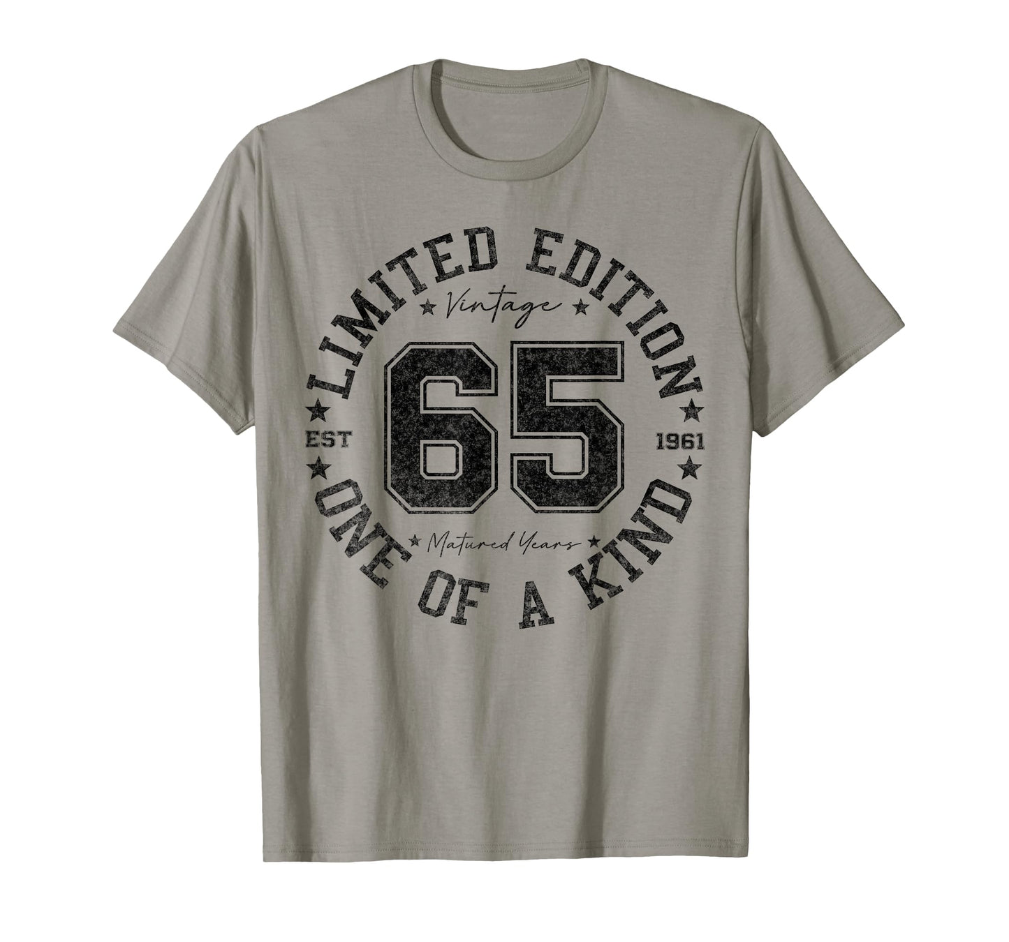 65 Year Old Gifts Vintage 1961 Limited Edition 65th Birthday T-Shirt