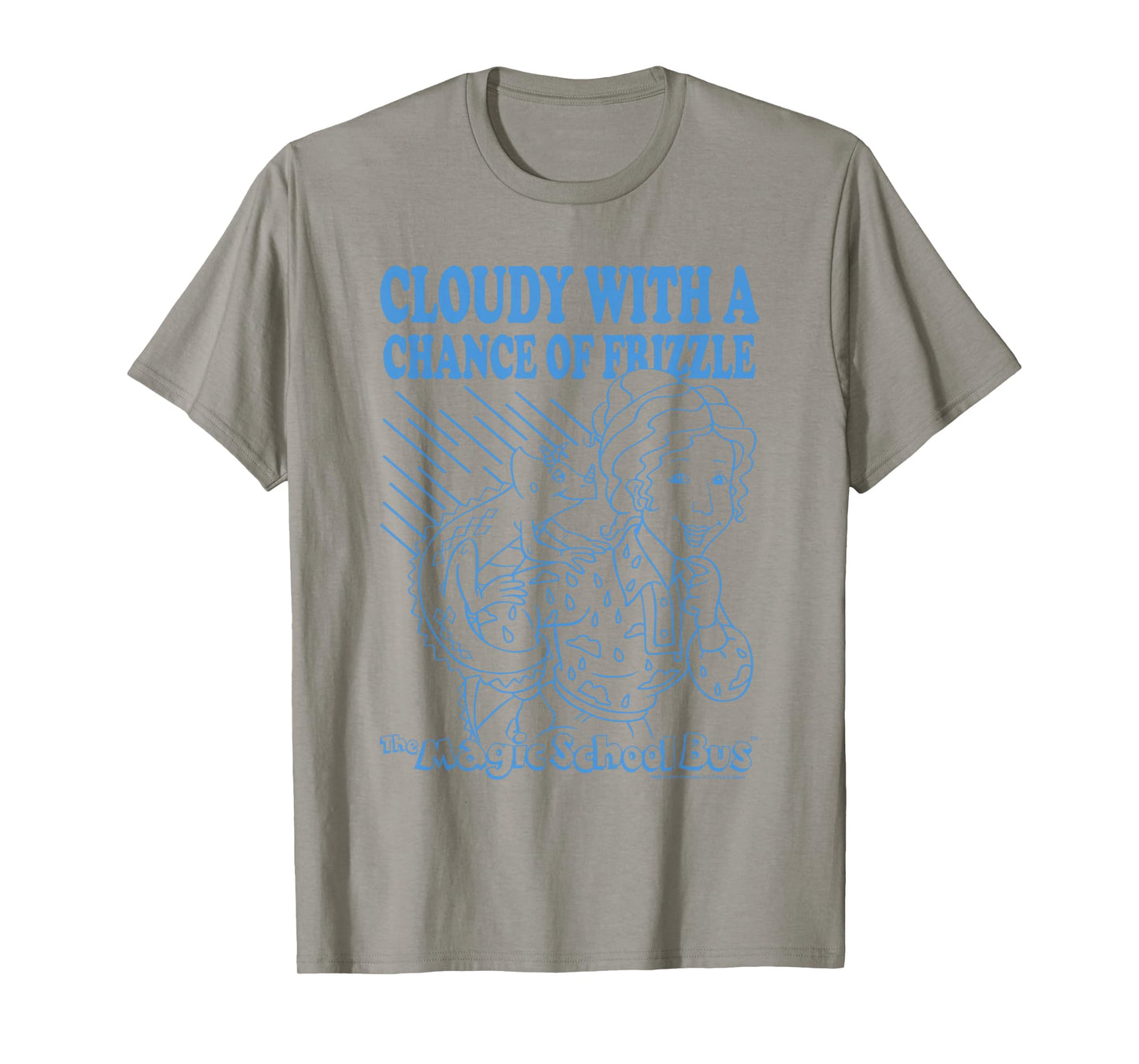 The Magic School Bus Cloudy with a Chance of Frizzle Cartoon T-Shirt