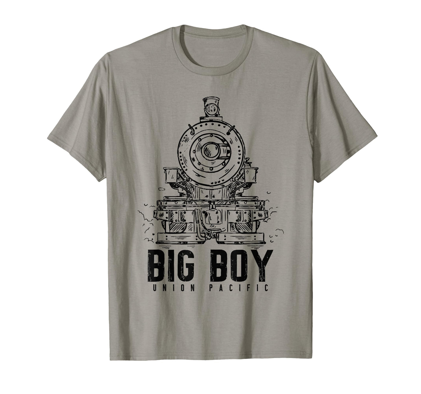 Big Boys Union Pacific Types of Trains Locomotives Apparel T-Shirt
