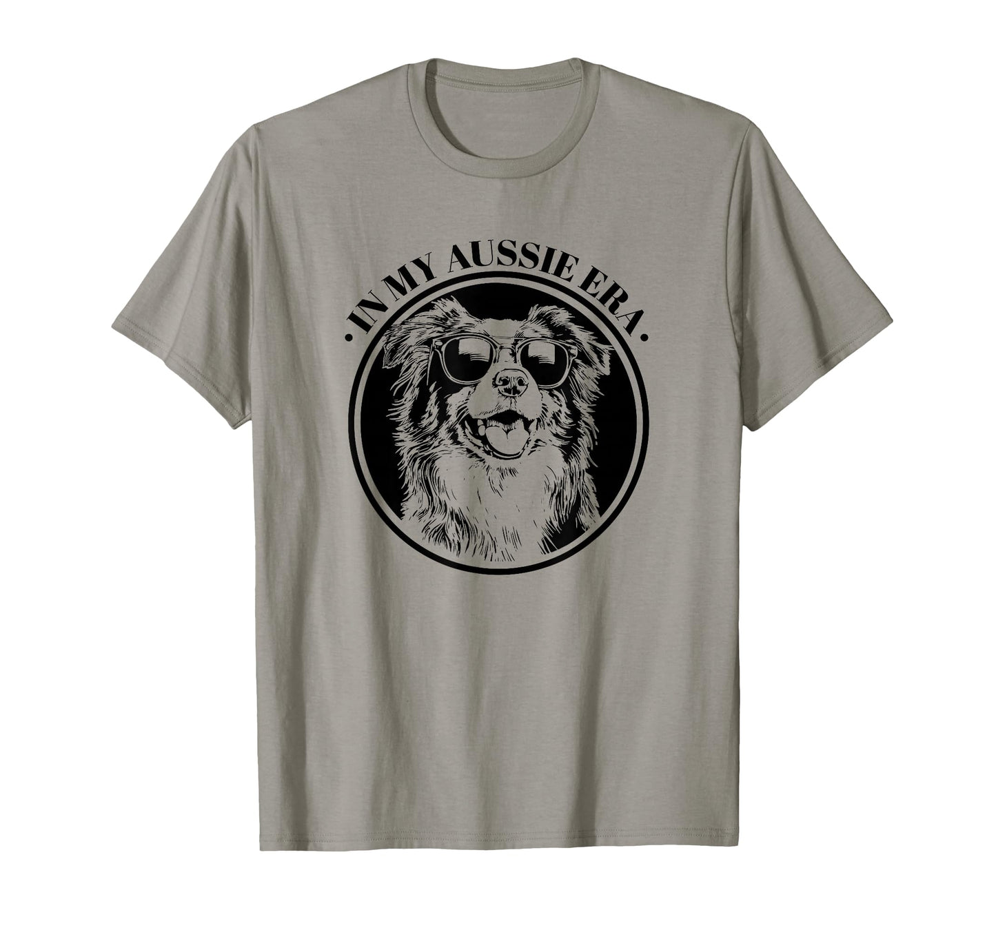 in My Aussie Era Blue Merle Australian Shepherd Lover T-Shirt