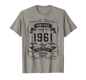 Vintage 1961 65yr 65th Birthday Gifts for Men 65 Years Old T-Shirt